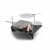 Mesa TRIPLE de acero inoxidable Höfats para brasero exterior
