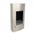 Chimenea de bioetanol vertical de acero inoxidable ScandiFlames