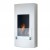 Chimenea de bioetanol vertical de acero inoxidable ScandiFlames