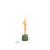 SPIN Air 900 Verde de höfats, chimenea de bioetanol de sobremesa de diseño elegante y compacto con llama giratoria y funcionamie