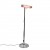 Calefactor de patio eléctrico de suelo 1500 W, GT, plateado