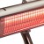 Calefactor de patio eléctrico de suelo 1500 W, GT, plateado