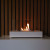 Lambeth Blanco - Chimenea de bioetanol de sobremesa de ScandiFlames