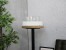 Chimenea de bioetanol de mesa ovalada en color blanco de ScandiFlames