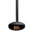 Chimenea de bioetanol colgada. Con forma ovalada, en acero de color negro