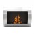 Chimenea de bioetanol Ocean de ScandiFlames montada en la pared