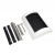 Chimenea de bioetanol Ocean blanca de pared ScandiFlames