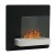 Elegante hogar de bioetanol color negro para pared. Incluye un quemador de 1,5 litros que proporciona de 6 horas de combusti