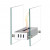 Chimenea de bioetanol de cristal ScandiFlames