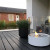 Southwark Blanco - Chimenea de sobremesa redonda de ScandiFlames