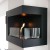 ScandiFlames Duet 50 cm Derecha Chimenea Bioetanol Empotrada