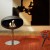 Cocoon Pedestal biochimenea en negro mate