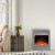Estufa eléctrica con una llama que parece real - Dorset chimenea eléctrica