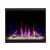 Chimenea eléctrica LED 60 sin calor, diseño empotrado de una cara