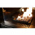 Deluxe Patio estufa de exterior chimenea de gas - negro