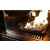 Deluxe Patio Remote exterior chimenea chimenea de gas - blanco