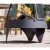 Chimenea de exterior Kuwait en color negro