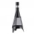 Chimenea de exterior Kuwait en color negro