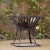 Brasero-ceta Denver. productos de bioetanol-chimeneas para exterior jardín y patio