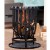 Brasero- cesta Dallas. productos de bioetanol-chimeneas para exterior jardín y patio