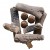 Set de 9 troncos de cerámica para Chimenea de bioetanols de ScandiFlames