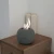 Chimenea de bioetanol de mesa Paffu en gris oscuro de Elementi Fires