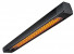 Pequeño calefactor redondo de acero calentador radiador delgado para ofrecer calor de forma focal. Muy cómodo y útil.