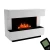 Chimenea híbrida Kant – Blanco