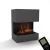 Chimenea híbrida Kästner – Gris