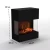 Chimenea híbrida Kästner – Negro