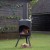 Gran chimenea de jardín Fuego, en acero con recubrimiento de polvo negro