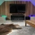 Chimenea de bioetanol empotrada negro 140 cm - chimenea para decorar el hogar