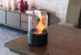 Chimenea de sobremesa redonda negra ScandiFlames