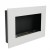 Chimenea de bioetanol de pared blanco mate de 80 cm de ancho Murus