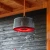 Moderna Artix 2000W Negro Colgante  