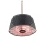 Moderna Artix 2000W Negro Colgante  