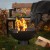 Morsø firepit Para cocina al aire libre. Cocina en el jardín.