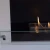 Nebraska Blanco de ScandiFlames - Chimenea bioetanol de pared