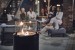 Nova LED Medium negra de Enders, chimenea portátil de gas para exterior
