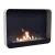 Chimenea de bioetanol empotrada Ohio 80 en blanco
