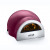 Horno para pizzas The Berry Hot Oven de DeliVita en rojo burdeos