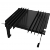 Brasero para exterior Gjøvik en color negro, diseño compacto y elegante.