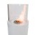 Chimenea bioetanol de exterior blanca de ScandiFlames