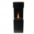 Chimenea de bioetanol portátil de Planika Fires en color negro