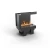 Chimenea Cool Flame 500 para empotrar en esquina derecha