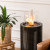 Planika Mandala - Chimenea de bioetanol exterior independiente 