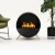 Misty de Planika. Chimenea de vapor de agua en acero negro. Para colgar o poner en el suelo