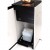 Planika Porto Daze/Laurent - Biochimenea portátil con paneles Dekton estilo mármol