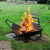 Porsgrunn Firepit - Brasero para exterior de diseño moderno en color negro