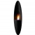 Safretti Prometheus PB - negro Chimenea de bioetanol con diseño moderno para el hogar
